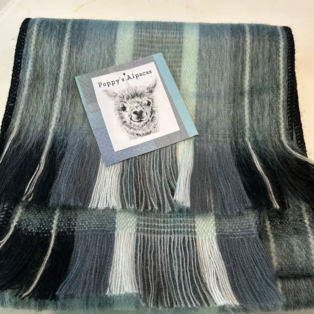 Beautiful alpaca scarf from Ecuador so soft and warm!